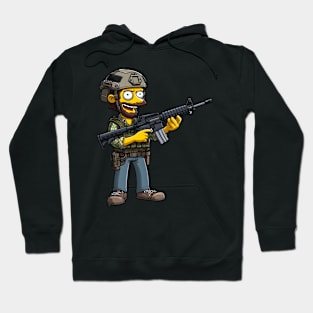 Tactical Yellow People Hoodie